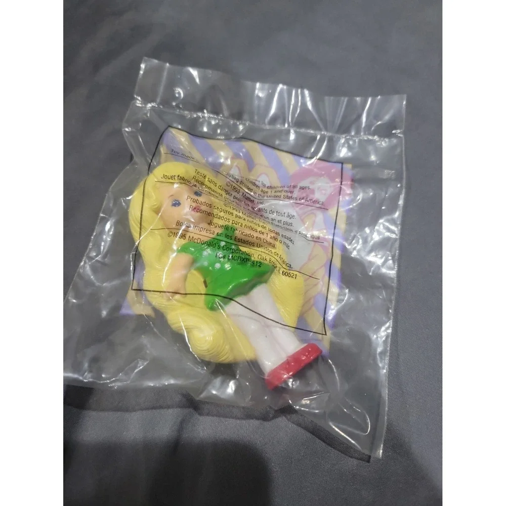 Vintage 1993 McDonalds Happy Meal Totally Toy Holiday Lil Miss Candi Stripes